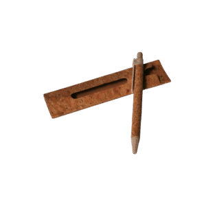 Lapicero de corcho con estuche