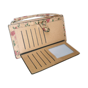 Billetera de mano con tarjetero largo