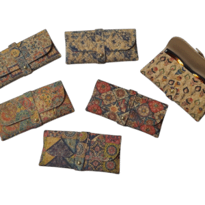 Funda de corcho para lentes