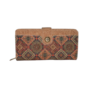 Billetera Grande con Tarjetero de Broche
