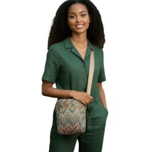 Bolso de corcho bandolero grande