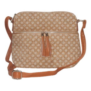 Bolso bandolero de corcho Italy