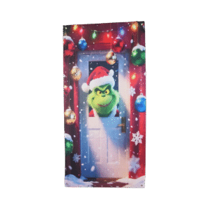Forro para Puerta Navideño Grinch
