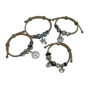 Pulsera ajustable de corcho