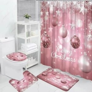 Set navideño para baño – Esferas