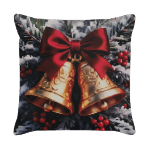 Fundas navideñas para cojín Coronas