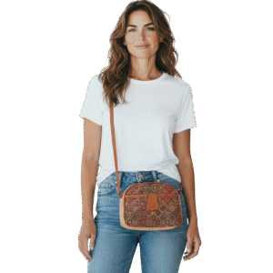 Bolso de corcho estilo bandolero